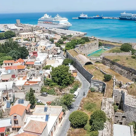 Art Medieval Town Rhodes *