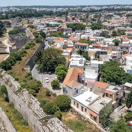 Art Medieval Town Rhodes Rhodes City