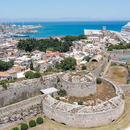 Art Medieval Town Rhodes *
