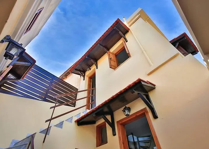 Art Medieval Town Rhodes Chalet